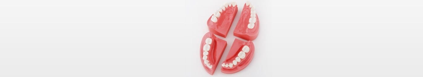 Base models for dental prostheses